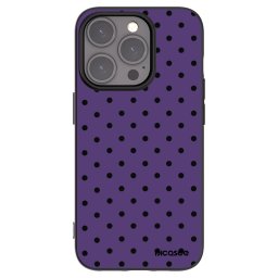 Fekete szilikon tok az alábbi mobiltelefonokra Apple iPhone 15 Pro - Flickers 2