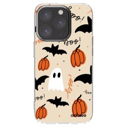 Átlátszó szilikon tok az alábbi mobiltelefonokra Apple iPhone 15 Pro - Halloween 26