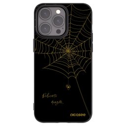 Fekete szilikon tok az alábbi mobiltelefonokra Apple iPhone 15 Pro Max - Delicate danger