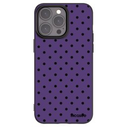 Fekete szilikon tok az alábbi mobiltelefonokra Apple iPhone 15 Pro Max - Flickers 2
