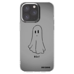 Átlátszó szilikon tok az alábbi mobiltelefonokra Apple iPhone 15 Pro Max - Ghost