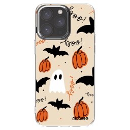 Átlátszó szilikon tok az alábbi mobiltelefonokra Apple iPhone 15 Pro Max - Halloween 26