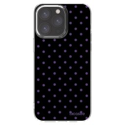Átlátszó szilikon tok az alábbi mobiltelefonokra Apple iPhone 15 Pro Max - Flickers