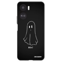 Fekete szilikon tok az alábbi mobiltelefonokra Honor 90 Lite 5G - Ghost 2