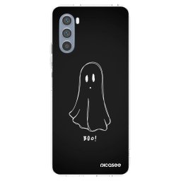 Átlátszó szilikon tok az alábbi mobiltelefonokra Motorola Moto G62 - Ghost 2