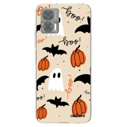 Átlátszó szilikon tok az alábbi mobiltelefonokra Motorola Edge 30 Neo - Halloween 26