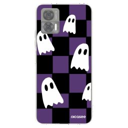 Átlátszó szilikon tok az alábbi mobiltelefonokra Motorola Edge 30 Neo - Ghosts