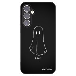 Fekete szilikon tok az alábbi mobiltelefonokra Samsung Galaxy S23 FE S711B - Ghost 2
