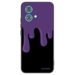 Fekete szilikon tok az alábbi mobiltelefonokra Motorola Edge 40 Neo - Purple spooky