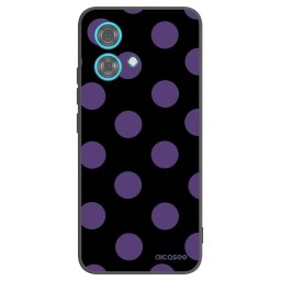 Fekete szilikon tok az alábbi mobiltelefonokra Motorola Edge 40 Neo - Big flickers