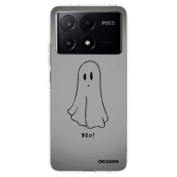 Átlátszó szilikon tok az alábbi mobiltelefonokra Xiaomi Poco X6 Pro - Ghost