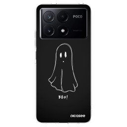Átlátszó szilikon tok az alábbi mobiltelefonokra Xiaomi Poco X6 Pro - Ghost 2