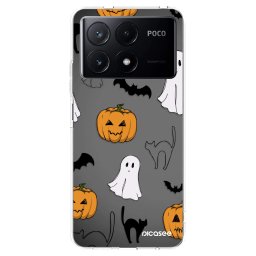 Átlátszó szilikon tok az alábbi mobiltelefonokra Xiaomi Poco X6 Pro - Spooky crew