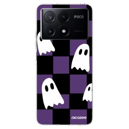 Átlátszó szilikon tok az alábbi mobiltelefonokra Xiaomi Poco X6 Pro - Ghosts