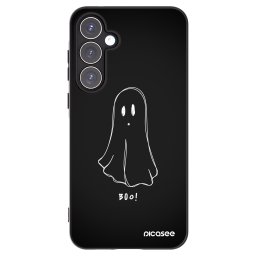 Fekete szilikon tok az alábbi mobiltelefonokra Samsung Galaxy A55 5G A556B - Ghost 2