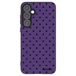 Fekete szilikon tok az alábbi mobiltelefonokra Samsung Galaxy A55 5G A556B - Flickers 2