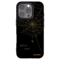 Fekete szilikon tok az alábbi mobiltelefonokra Apple iPhone 16 Pro - Delicate danger