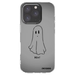 Átlátszó szilikon tok az alábbi mobiltelefonokra Apple iPhone 16 Pro - Ghost