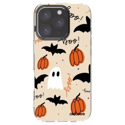Átlátszó szilikon tok az alábbi mobiltelefonokra Apple iPhone 16 Pro - Halloween 26