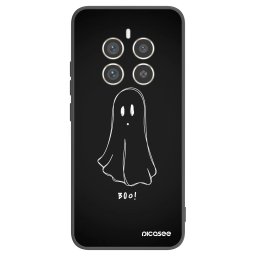 Fekete szilikon tok az alábbi mobiltelefonokra Realme 12 Pro 5G - Ghost 2