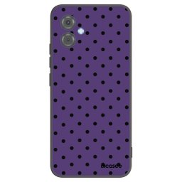 Fekete szilikon tok az alábbi mobiltelefonokra Motorola Moto G14 - Flickers 2