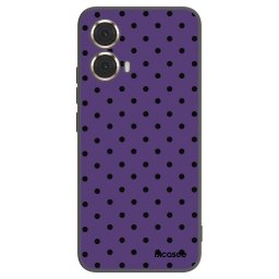 Fekete szilikon tok az alábbi mobiltelefonokra Motorola Moto G85 - Flickers 2