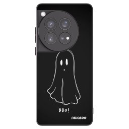 Fekete szilikon tok az alábbi mobiltelefonokra OnePlus 12 5G - Ghost 2