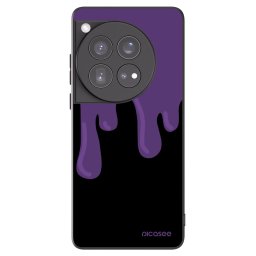 Fekete szilikon tok az alábbi mobiltelefonokra OnePlus 12 5G - Purple spooky