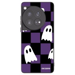 Fekete szilikon tok az alábbi mobiltelefonokra OnePlus 12 5G - Ghosts