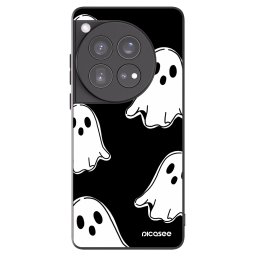 Fekete szilikon tok az alábbi mobiltelefonokra OnePlus 12 5G - Black ghosts