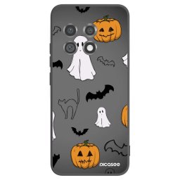 Fekete szilikon tok az alábbi mobiltelefonokra OnePlus 11 5G - Spooky crew