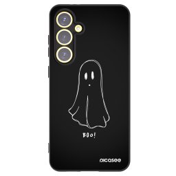 Fekete szilikon tok az alábbi mobiltelefonokra Samsung Galaxy S24 FE S721B - Ghost 2