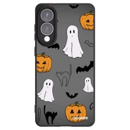 Fekete szilikon tok az alábbi mobiltelefonokra Samsung Galaxy S25 Edge 5G - Spooky crew
