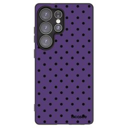 Fekete szilikon tok az alábbi mobiltelefonokra Samsung Galaxy S25 Ultra 5G - Flickers 2