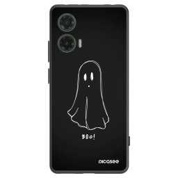 Fekete szilikon tok az alábbi mobiltelefonokra Motorola Moto G35 5G - Ghost 2