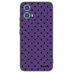 Fekete szilikon tok az alábbi mobiltelefonokra Motorola Moto G34 5G - Flickers 2