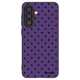 Fekete szilikon tok az alábbi mobiltelefonokra Samsung Galaxy A56 5G A566B - Flickers 2