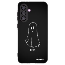 Fekete szilikon tok az alábbi mobiltelefonokra Samsung Galaxy A36 5G - Ghost 2
