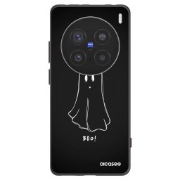 Fekete szilikon tok az alábbi mobiltelefonokra Vivo X200 Pro - Ghost 2