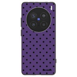 Fekete szilikon tok az alábbi mobiltelefonokra Vivo X200 Pro - Flickers 2