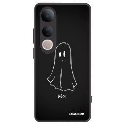 Fekete szilikon tok az alábbi mobiltelefonokra Vivo V50 Lite 5G - Ghost 2