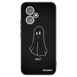 Fekete szilikon tok az alábbi mobiltelefonokra Honor 400 5G - Ghost 2
