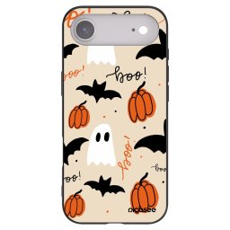 Fekete szilikon tok az alábbi mobiltelefonokra Apple iPhone Air - Halloween 26