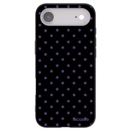 Fekete szilikon tok az alábbi mobiltelefonokra Apple iPhone Air - Flickers