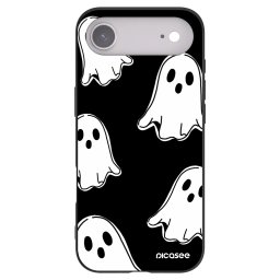 Fekete szilikon tok az alábbi mobiltelefonokra Apple iPhone Air - Black ghosts