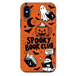 Fashion Case Apple iPhone X/XS - Spooky book club