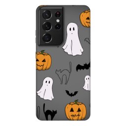 Fashion Case Samsung Galaxy S21 Ultra 5G G998B - Spooky crew