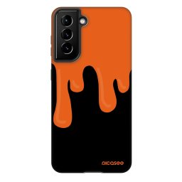 Fashion Case Samsung Galaxy S21 FE 5G - Orange spooky
