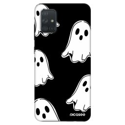 Fashion Case Samsung Galaxy A71 A715F - Black ghosts