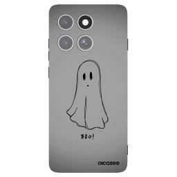 Fekete szilikon tok az alábbi mobiltelefonokra Motorola Edge 60 Pro - Ghost